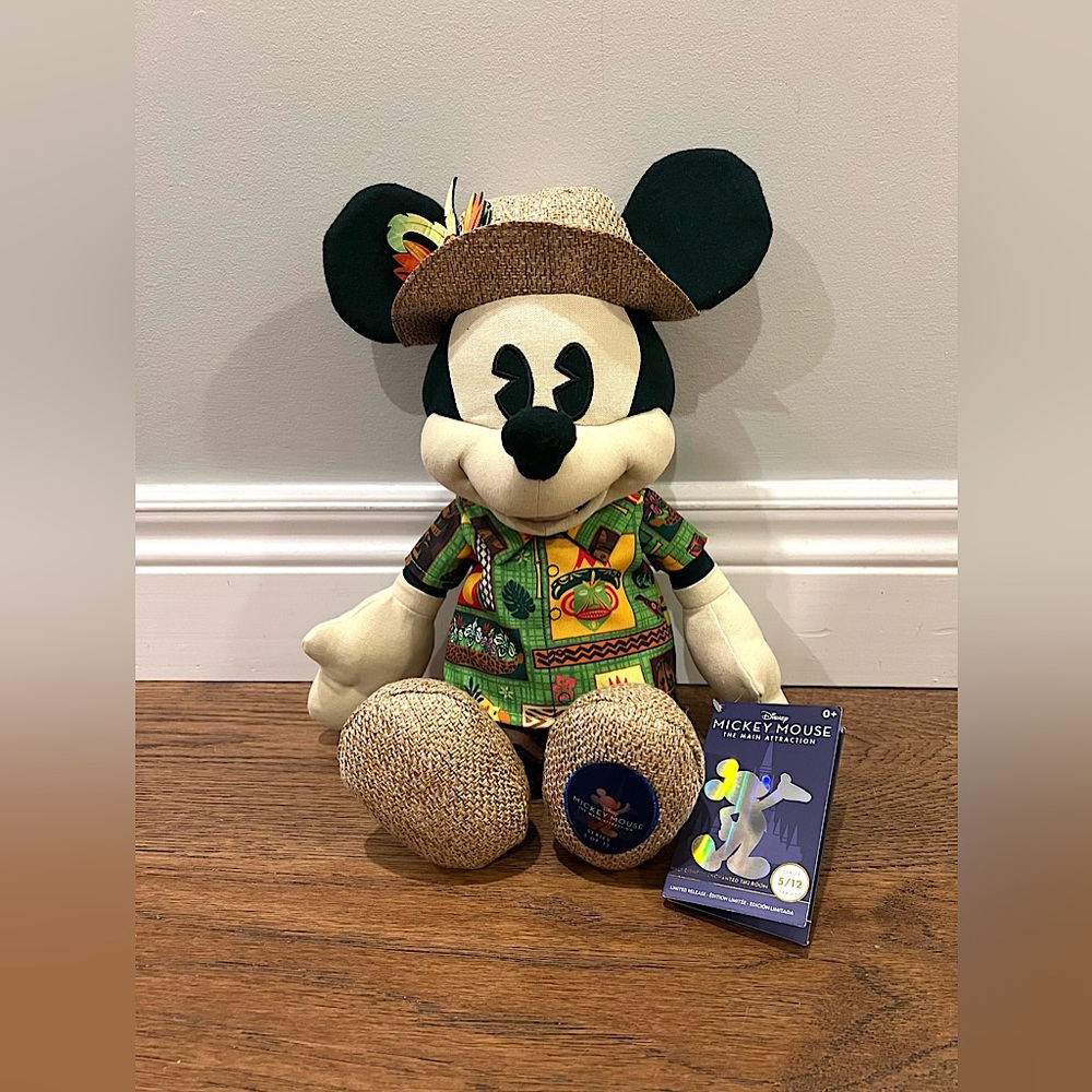 Mickey Mouse the Main Attraction Plush 5/12 - Enchanted Tiki Room